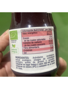 Salsa picante de arándano ecológico 2