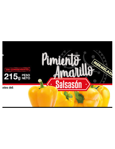 Mermelada de pimiento amarillo