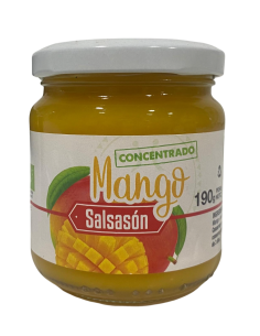 CONCENTRADO DE MANGO ecológico , SIN AZÚCAR AÑADIDO