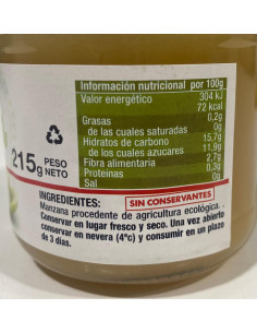 CONCENTRADO DE MANZANA ECOLOGICA 100% FRUTA 2