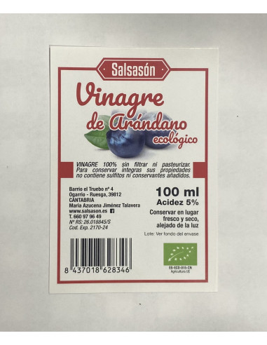 Vinagre de Arándano