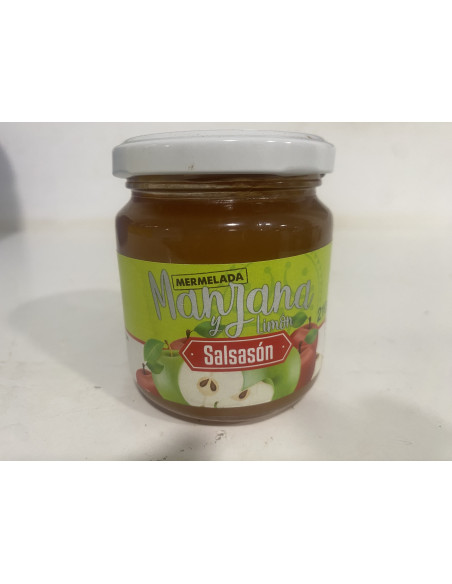 Mermelada de manzana y limón