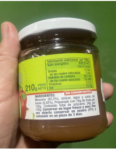 Mermelada de manzana y limón 2