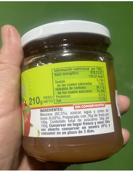 Mermelada de manzana y limón